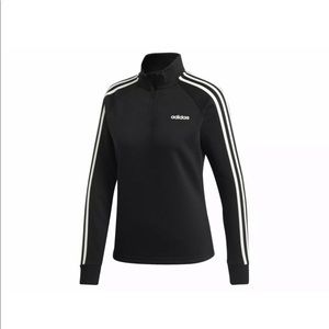Adidas W E 1/4 FL TT Womens Sweatshirt EH6184